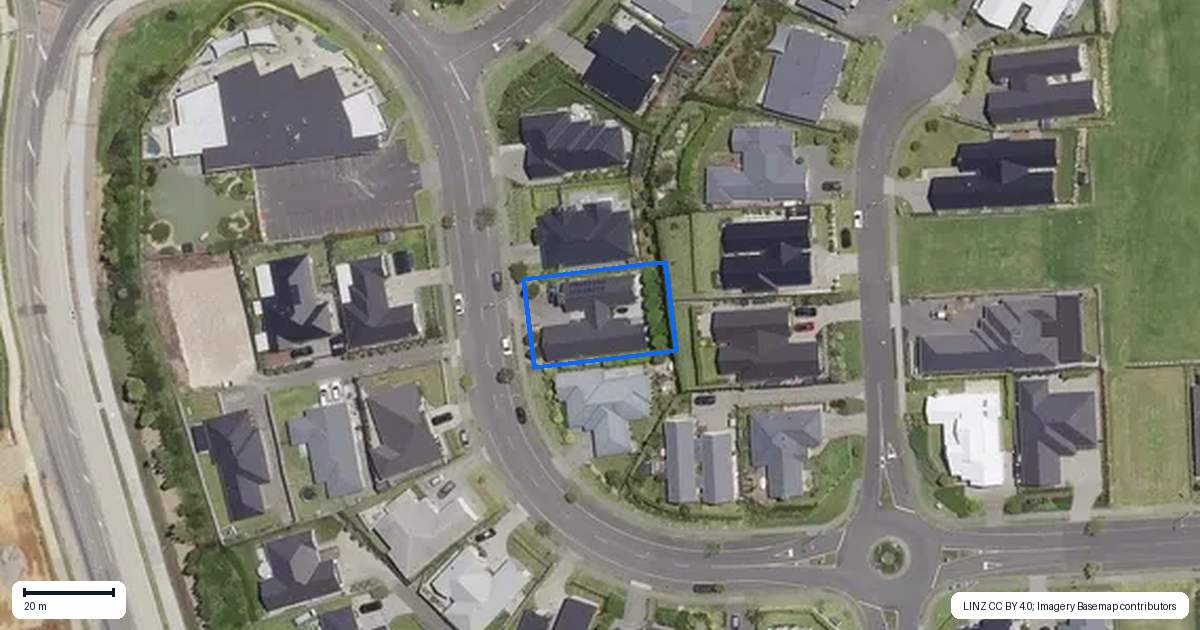 Property context map for 5 Ridge Drive, Omokoroa