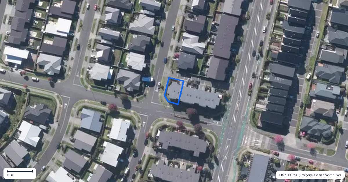 Property context map for 9 Harewood Street, Whenuapai, Auckland