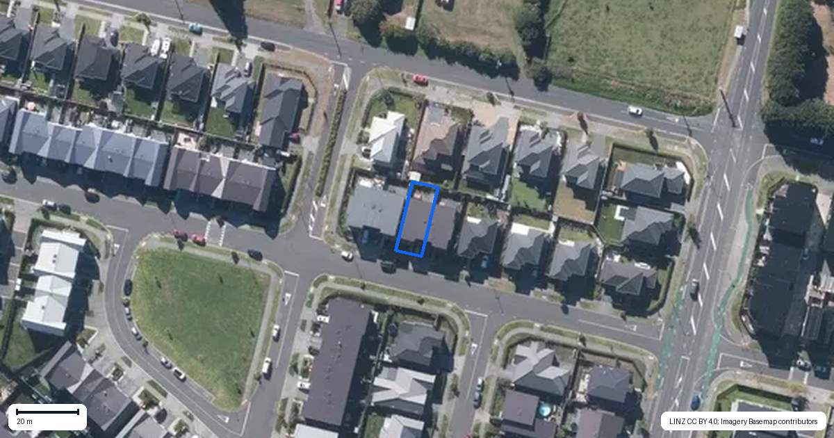 Property context map for 61 Kopuru Road, Whenuapai, Auckland