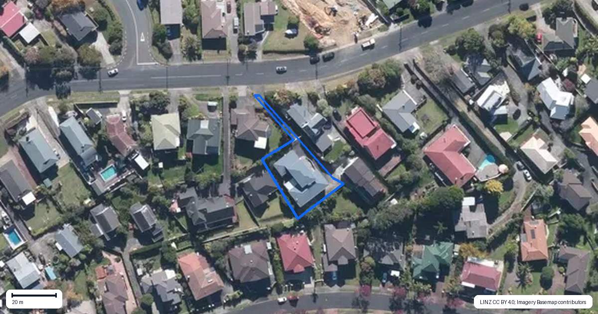 Property context map for 241C Royal Road, Massey, Auckland