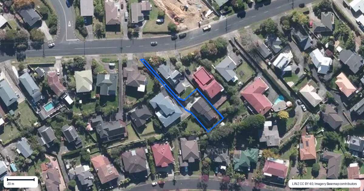 Property context map for 243A Royal Road, Massey, Auckland