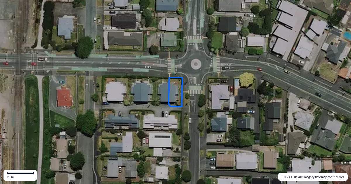 Property context map for 112A Queens Avenue, Frankton, Hamilton