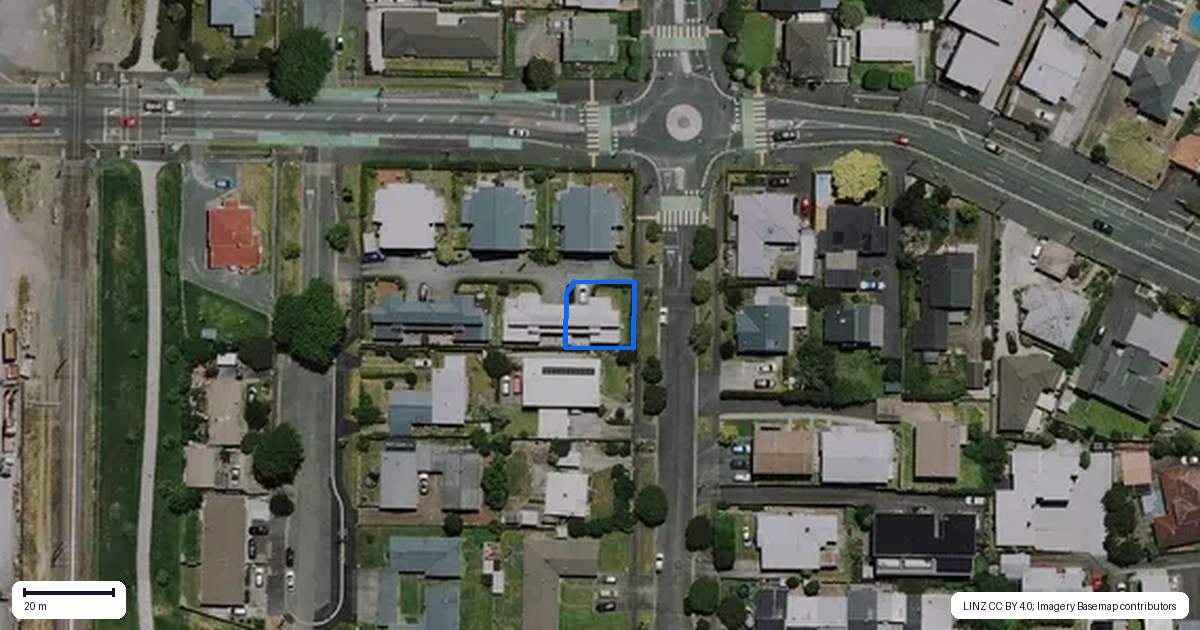 Property context map for 112E Queens Avenue, Frankton, Hamilton