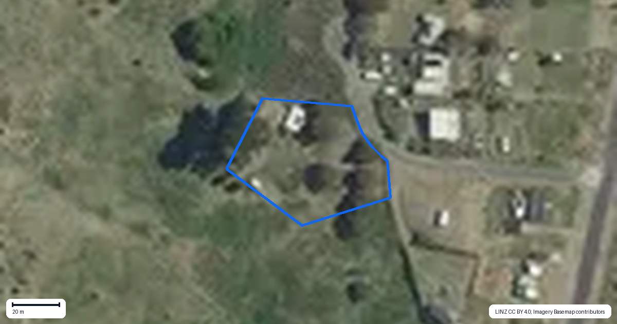 Property context map for 3/33 Pukenui Drive, Mahia