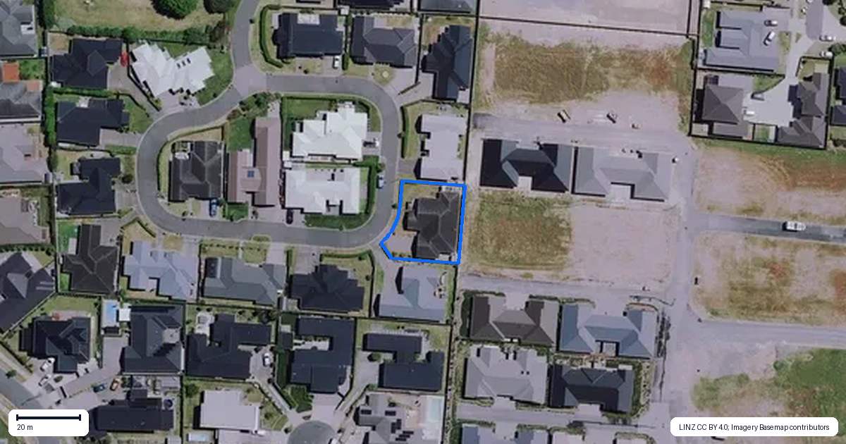 Property context map for 25 Avian Place, Flagstaff, Hamilton