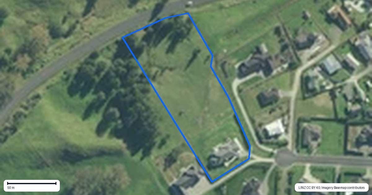 Property context map for 27 Calla Street, Maungaturoto