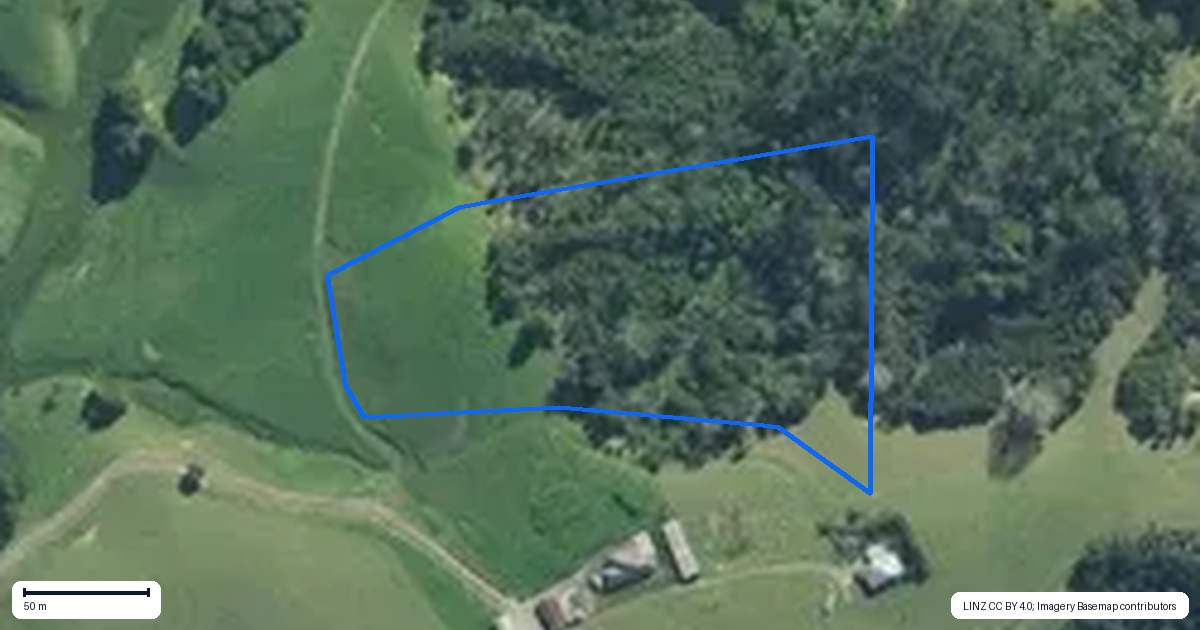 Property context map for 69 Fraser Road, Kawakawa
