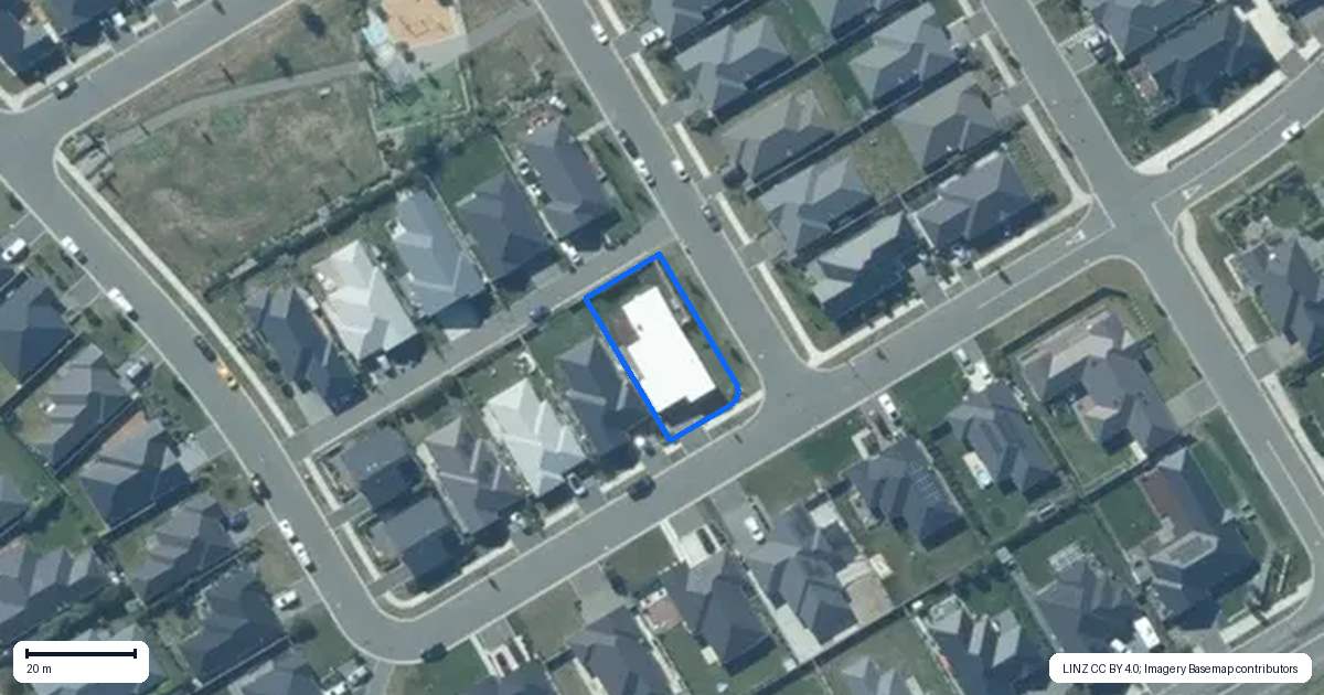 Property context map for 89 Kemble Drive, Rolleston
