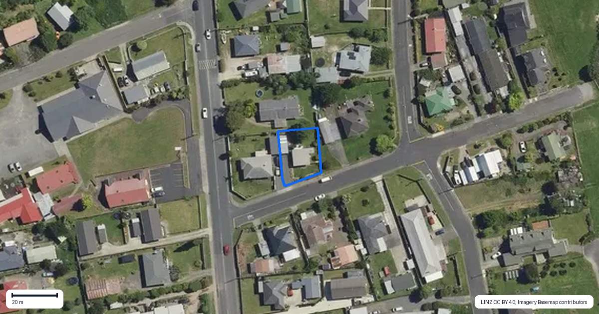 Property context map for 2A Karenga Street, Koutu, Rotorua