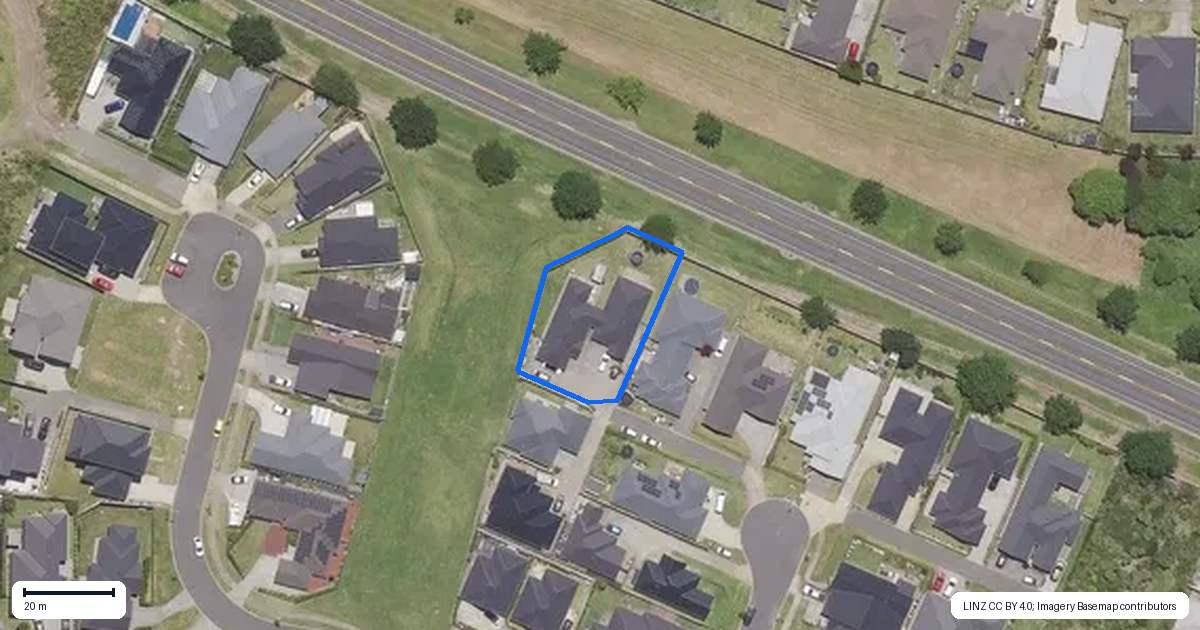 Property context map for 33 Kiritiana Close, Pyes Pa, Tauranga