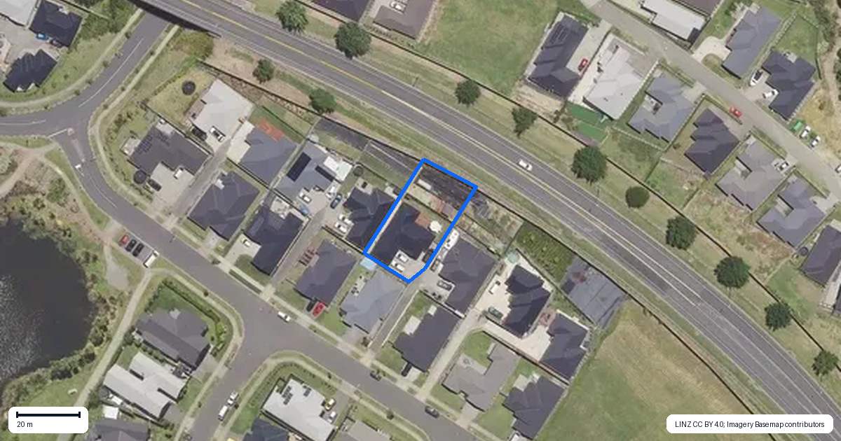 Property context map for 25 Whakaturou Crescent, Pyes Pa, Tauranga