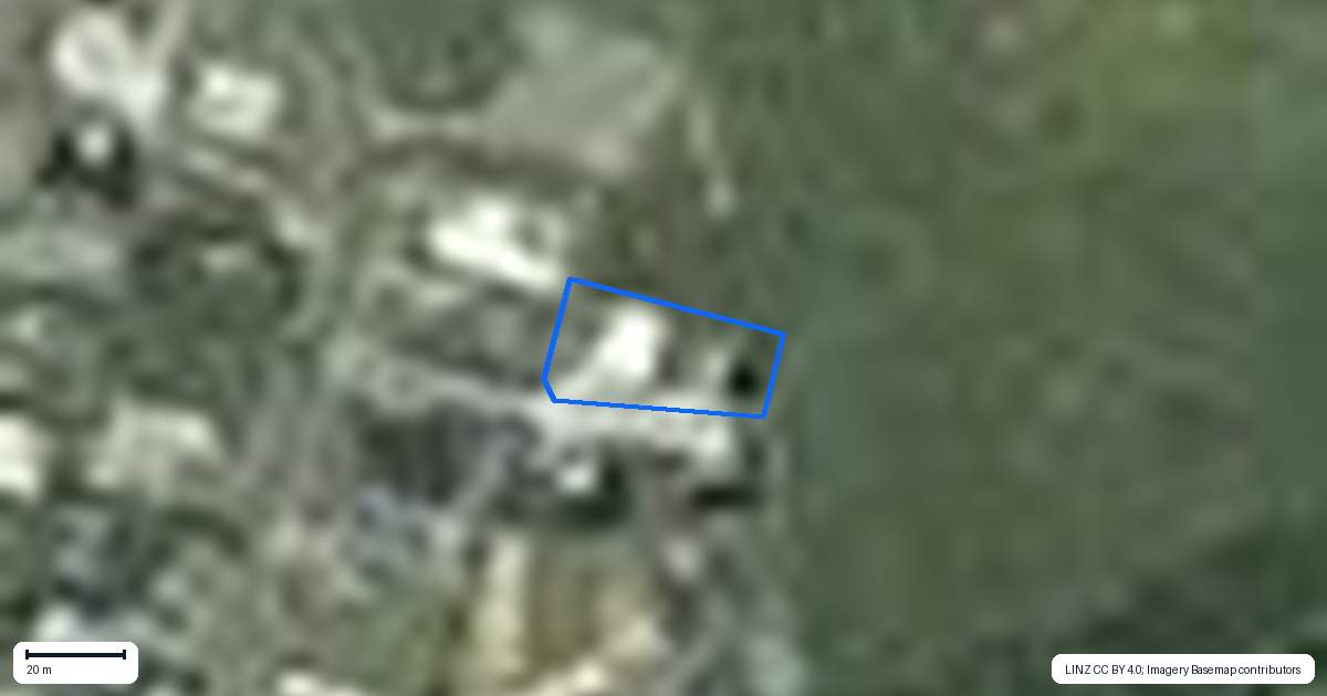 Property context map for 81 Greenhills Drive, Coromandel