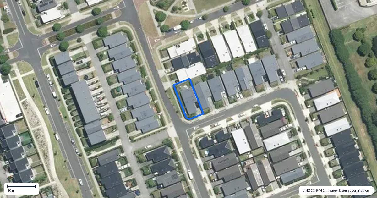 Property context map for 1 Regiment Road, Papakura