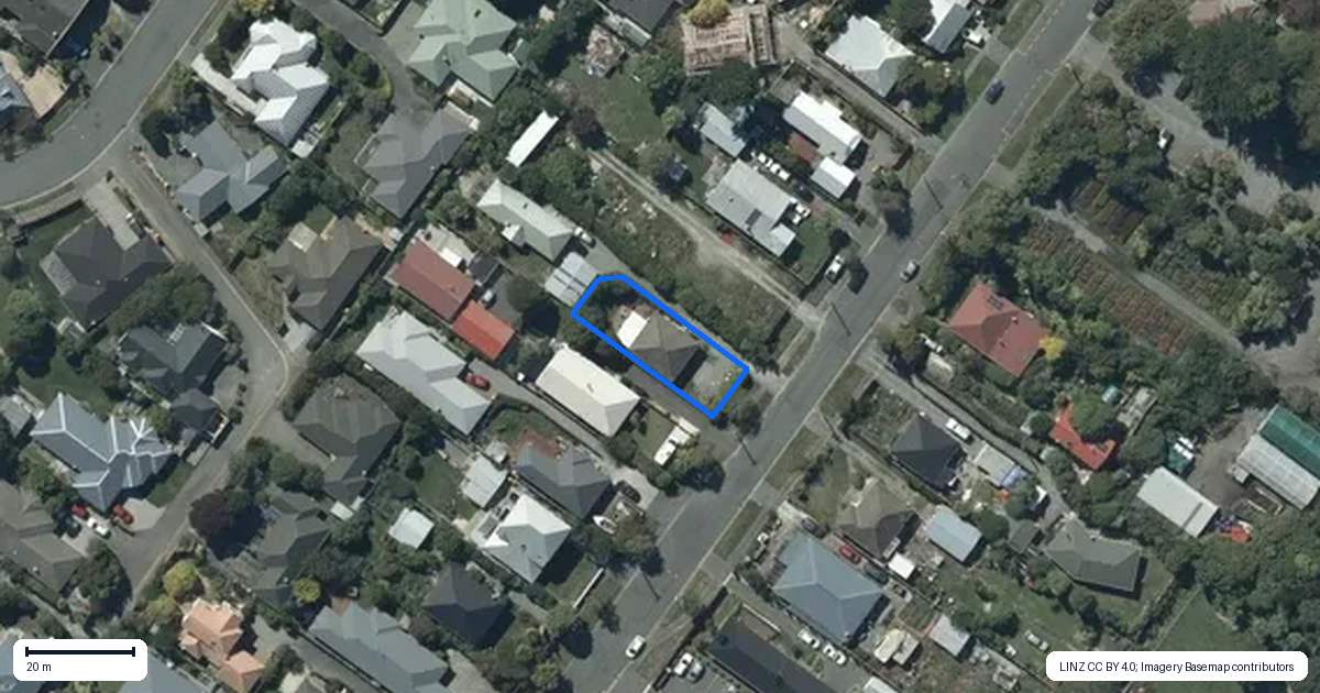 Property context map for 33 Charlesworth Street, Woolston, Christchurch