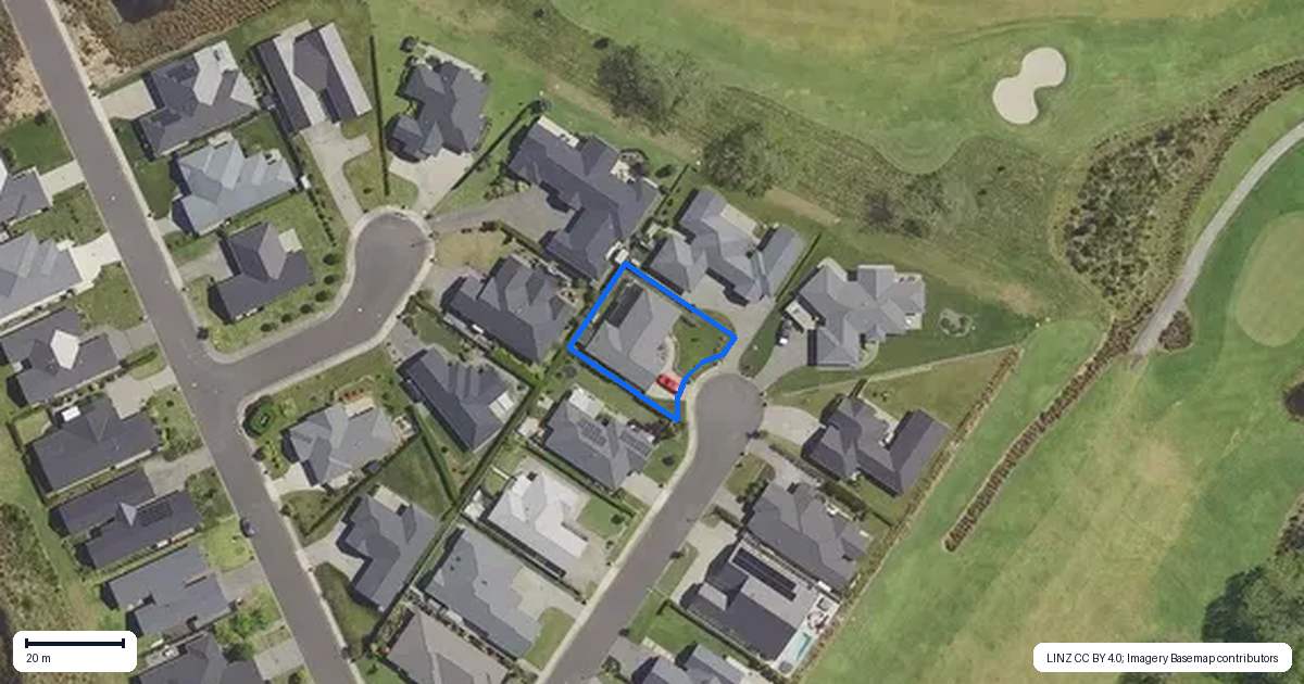 Property context map for 49 Arran Drive, Aongatete