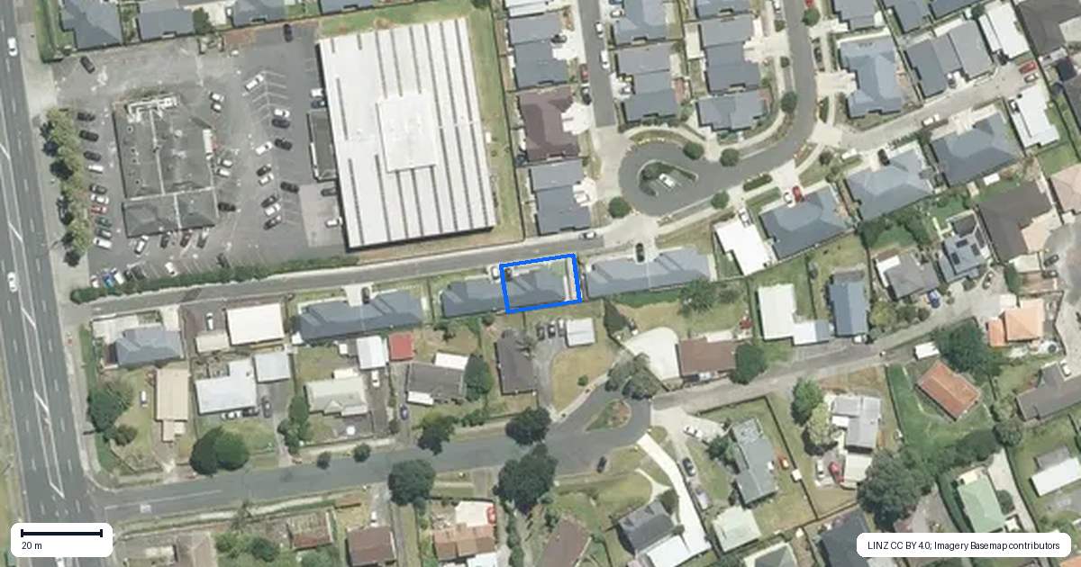 Property context map for 11 Sagar Lane, Wiri, Auckland