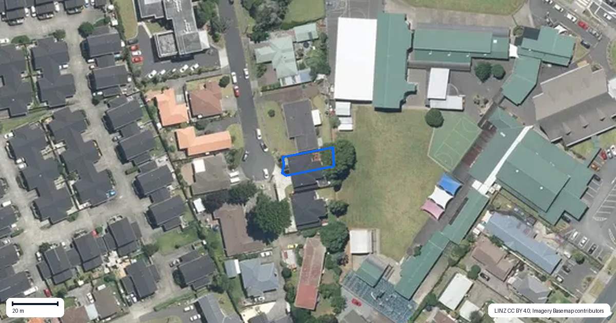 Property context map for 8A Mahon Place, Papatoetoe, Auckland