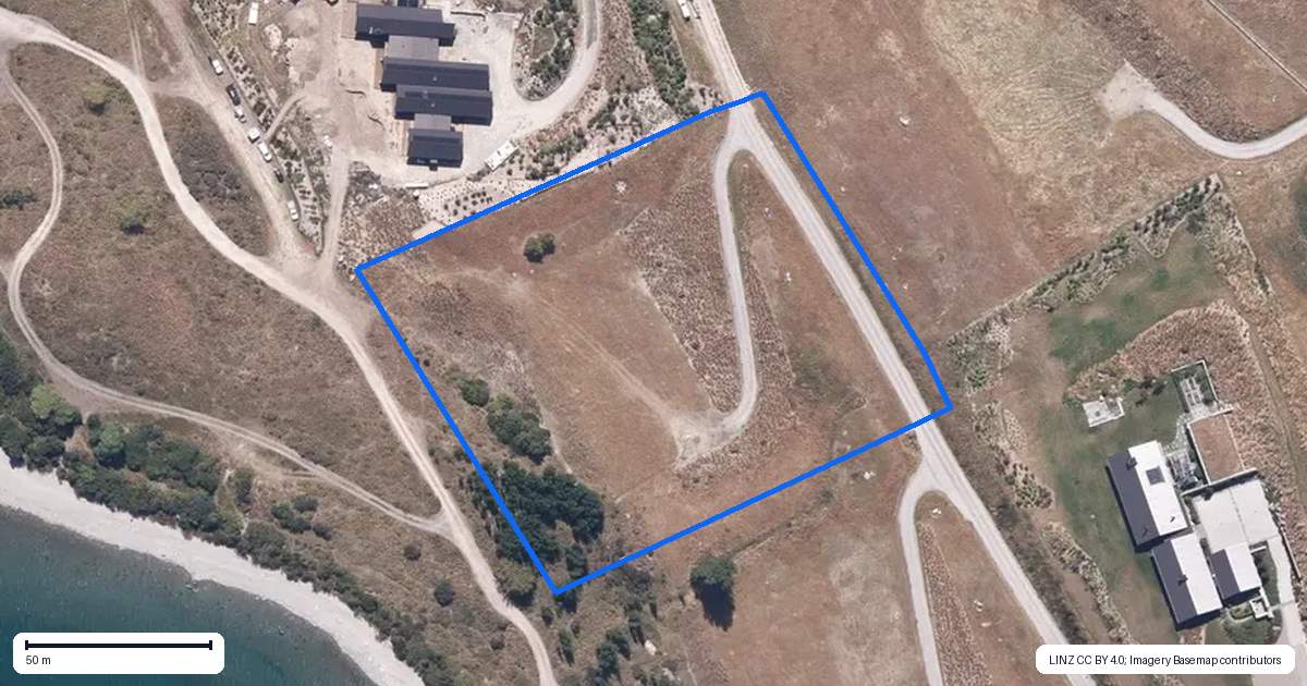 Property context map for 11 Nathanael Place, Drift Bay, Queenstown