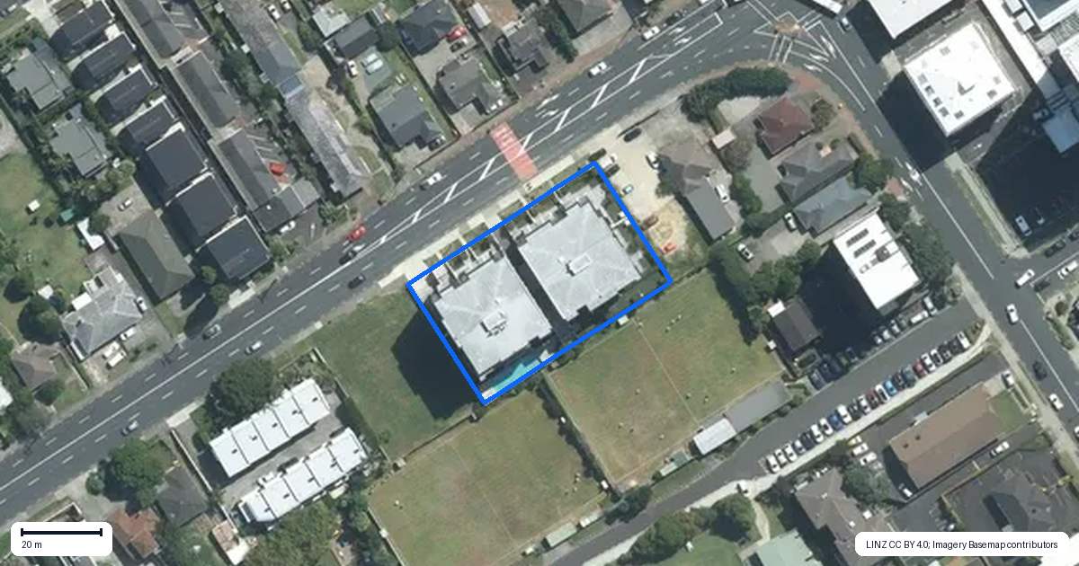 Property context map for 104/80 Anzac Street, Takapuna, Auckland