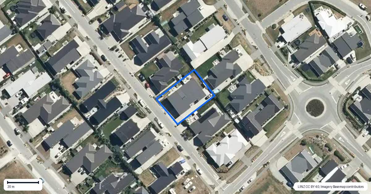 Property context map for 4 Cumberland Road, Lower Shotover, Queenstown