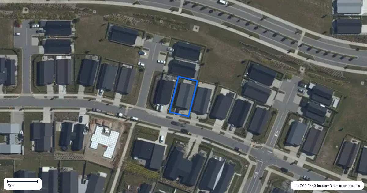 Property context map for 46 Obelisk Street, Wanaka