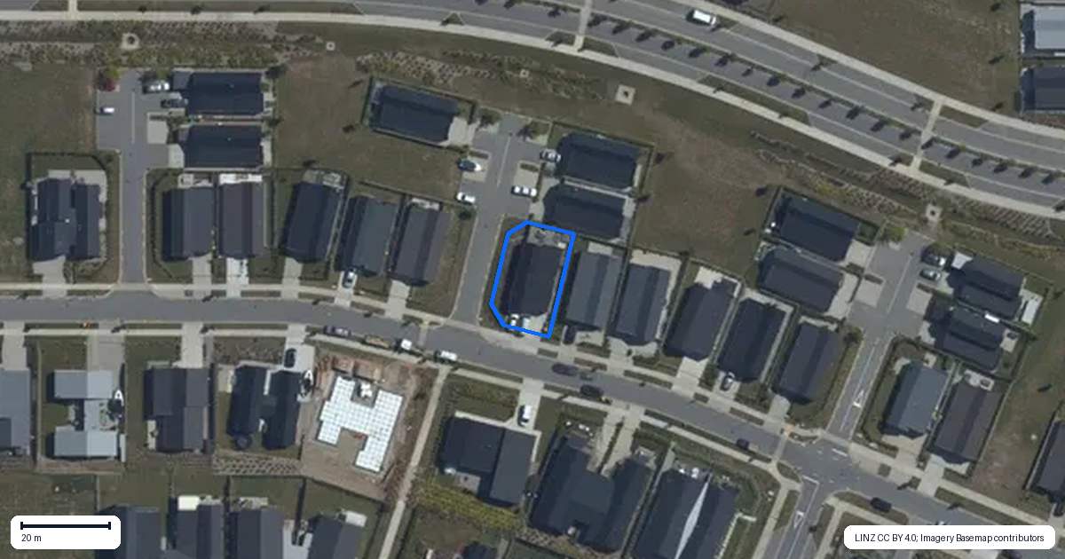 Property context map for 48 Obelisk Street, Wanaka