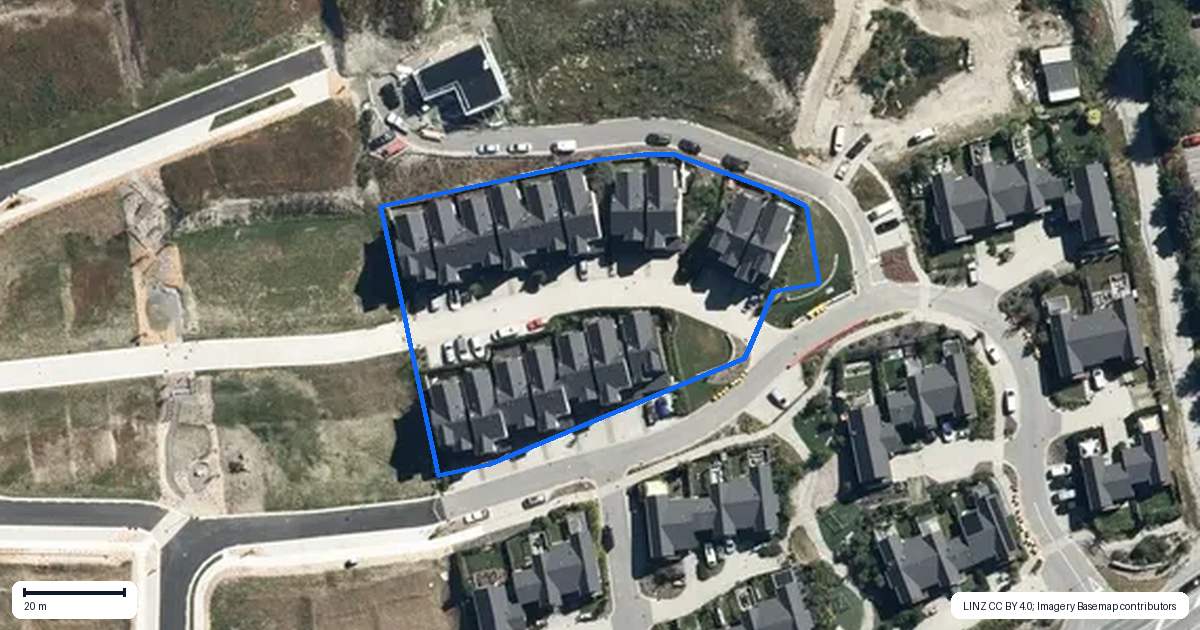 Property context map for 2/30 Bullendale Drive, Arthurs Point, Queenstown