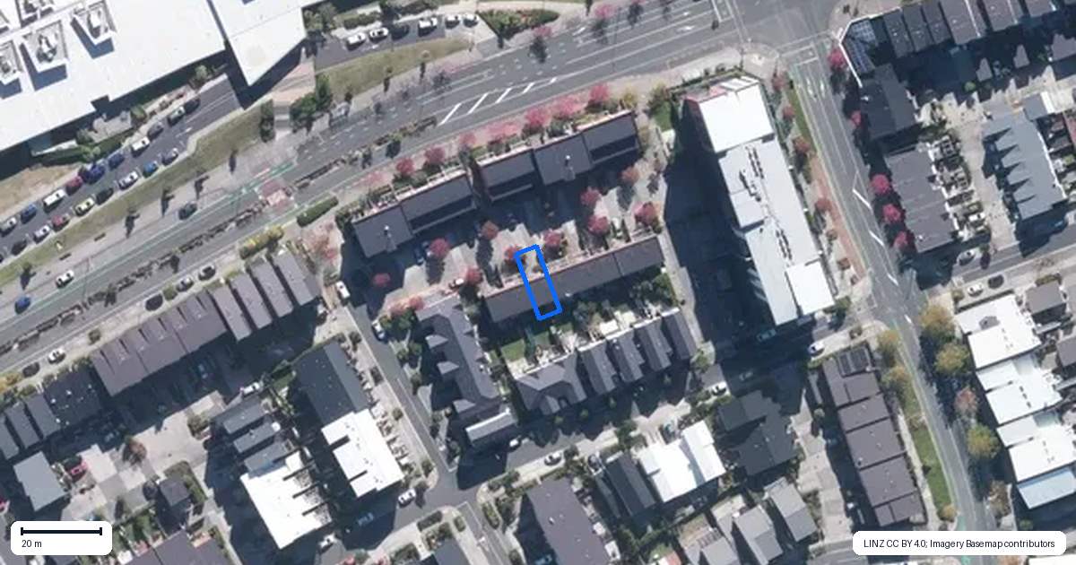 Property context map for 12 Uku Lane, Hobsonville, Auckland