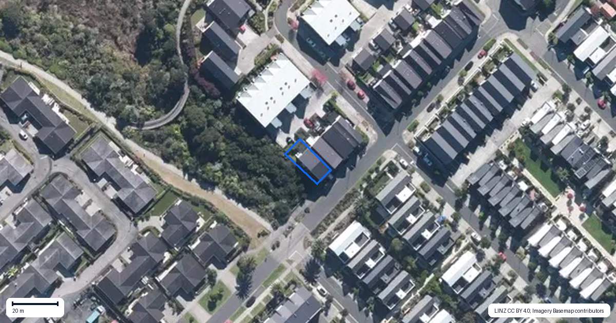 Property context map for 96 Buckley Avenue, Hobsonville, Auckland