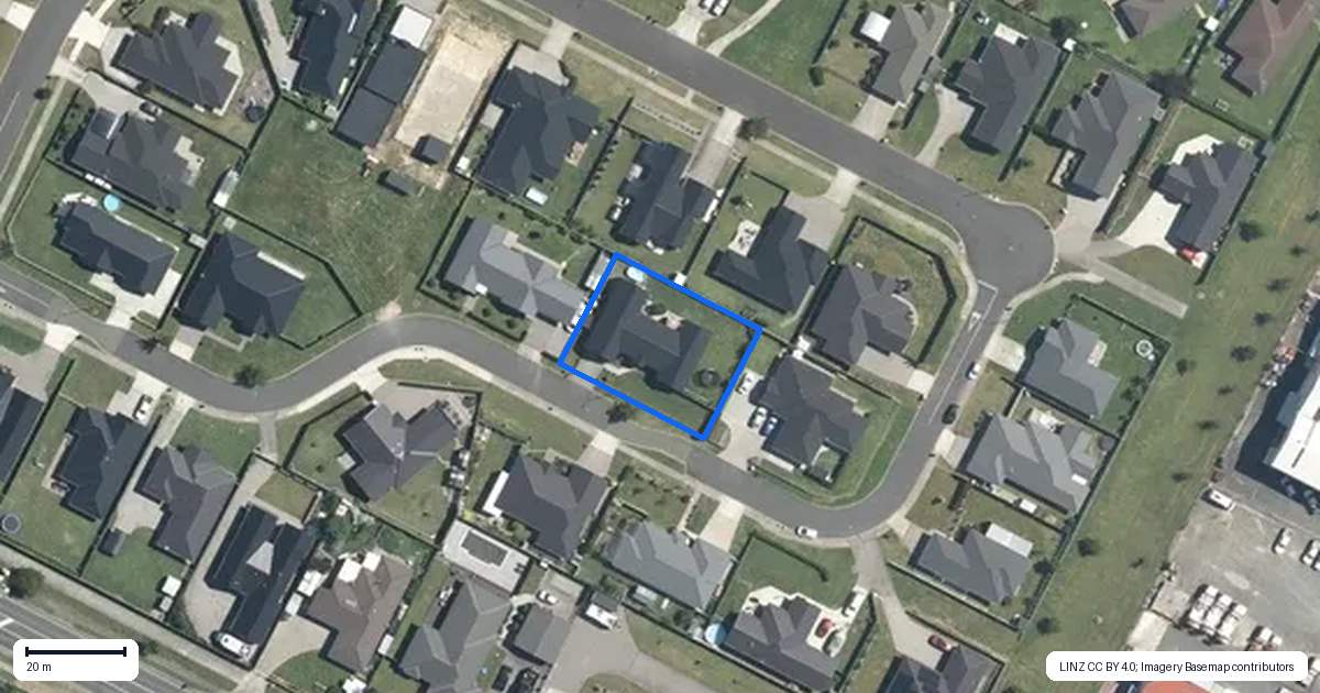 Property context map for 9 Sadie Drive, Matamata