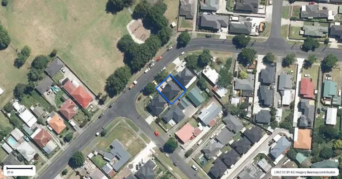 Property context map for 22 Milton Road, Papatoetoe, Auckland