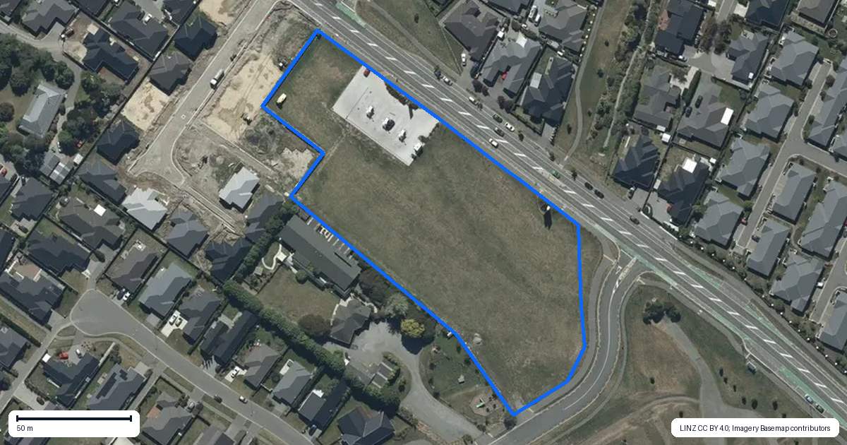 Property context map for 2 Carrs Road, Wigram, Christchurch