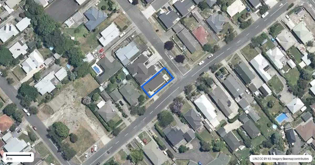 Property context map for 206 Park Road North, Parkvale, Hastings