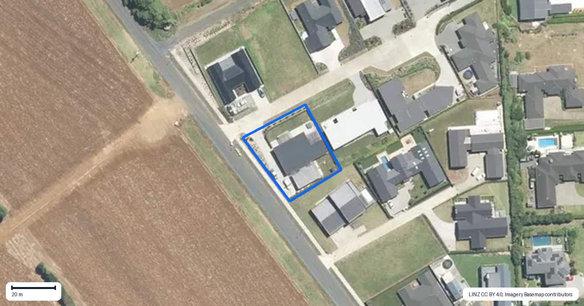 Property context map for 2 Kohe Way, Pukekohe