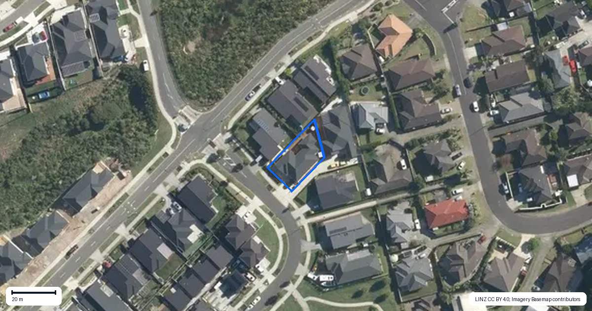 Property context map for 4 Patrick Rice Drive, Swanson, Auckland