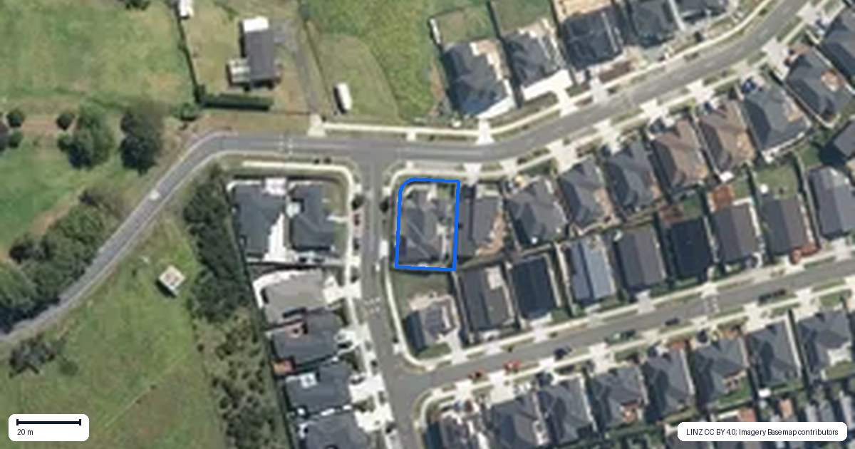 Property context map for 12B Crows Road, Swanson, Auckland