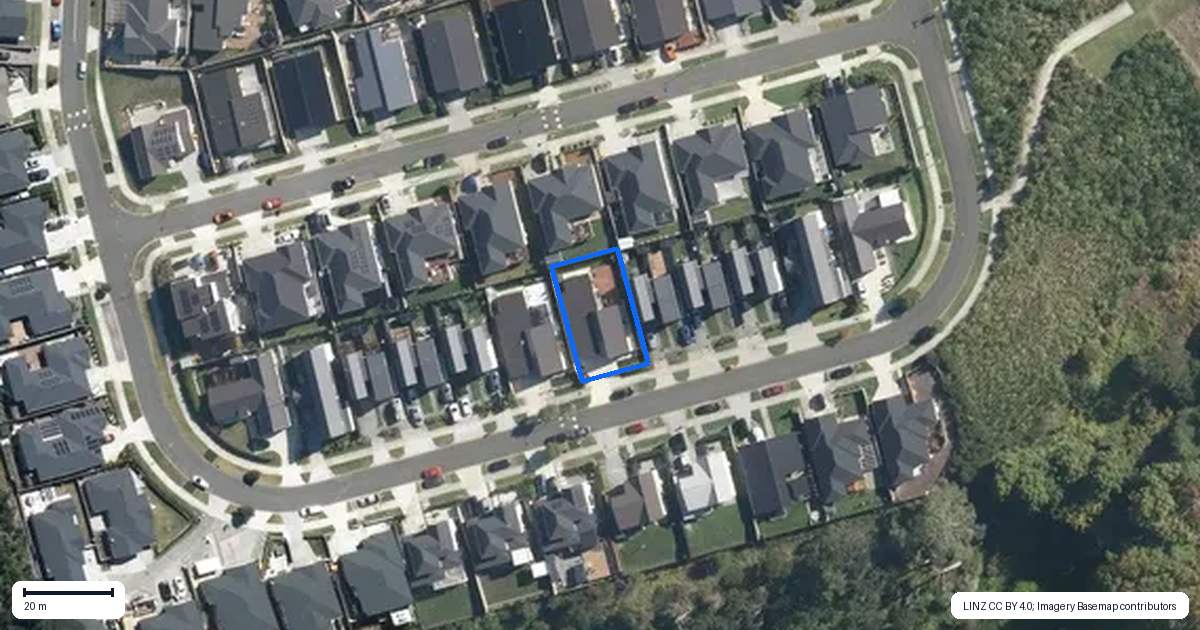 Property context map for 39 Patrick Rice Drive, Swanson, Auckland