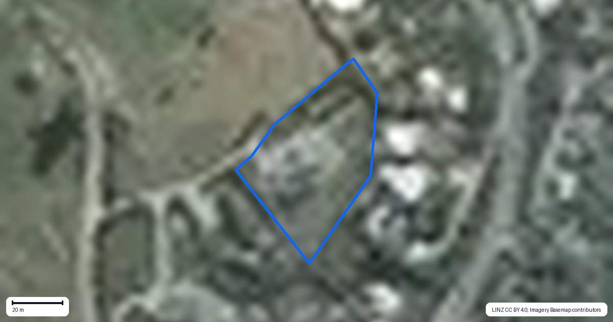 Property context map for 16 Hollybank Lane, Allandale, Governors Bay