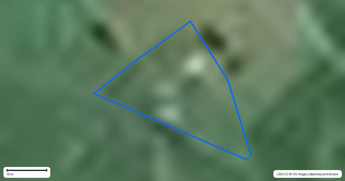 Property context map for 78C Falls Road, Waerenga, Te Kauwhata
