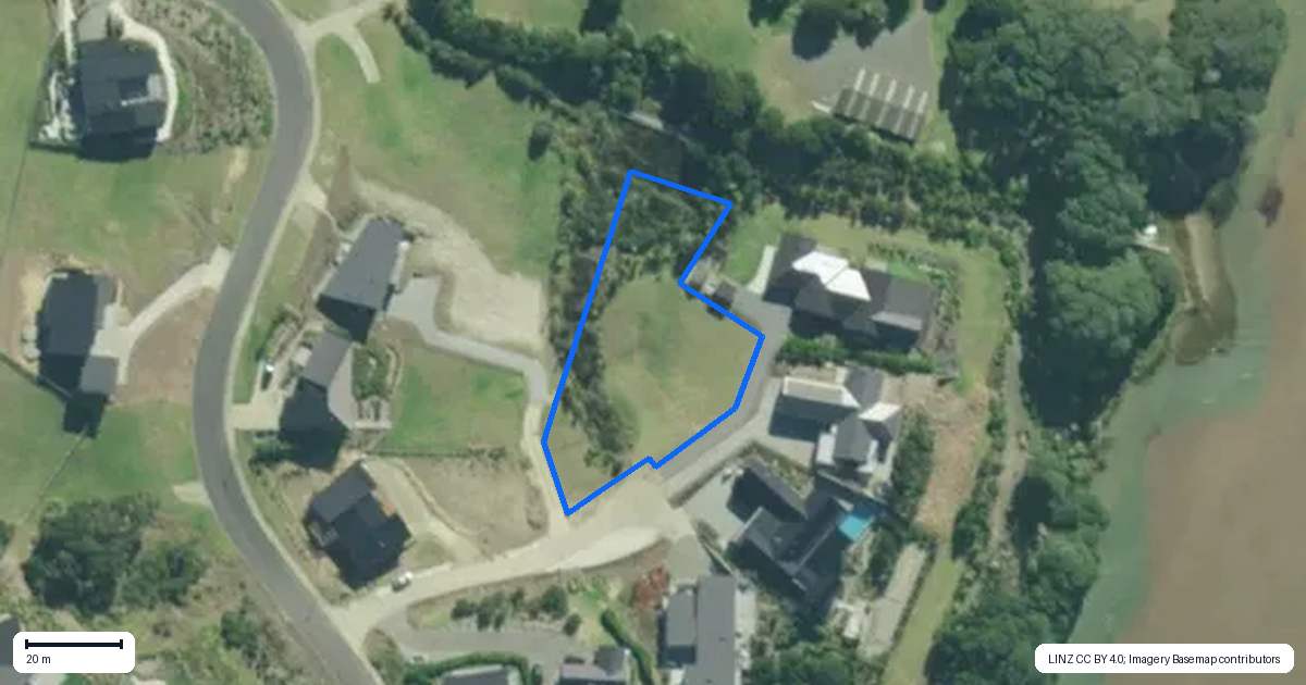 Property context map for 3 Sand Dune Lane, Mangawhai Heads, Mangawhai