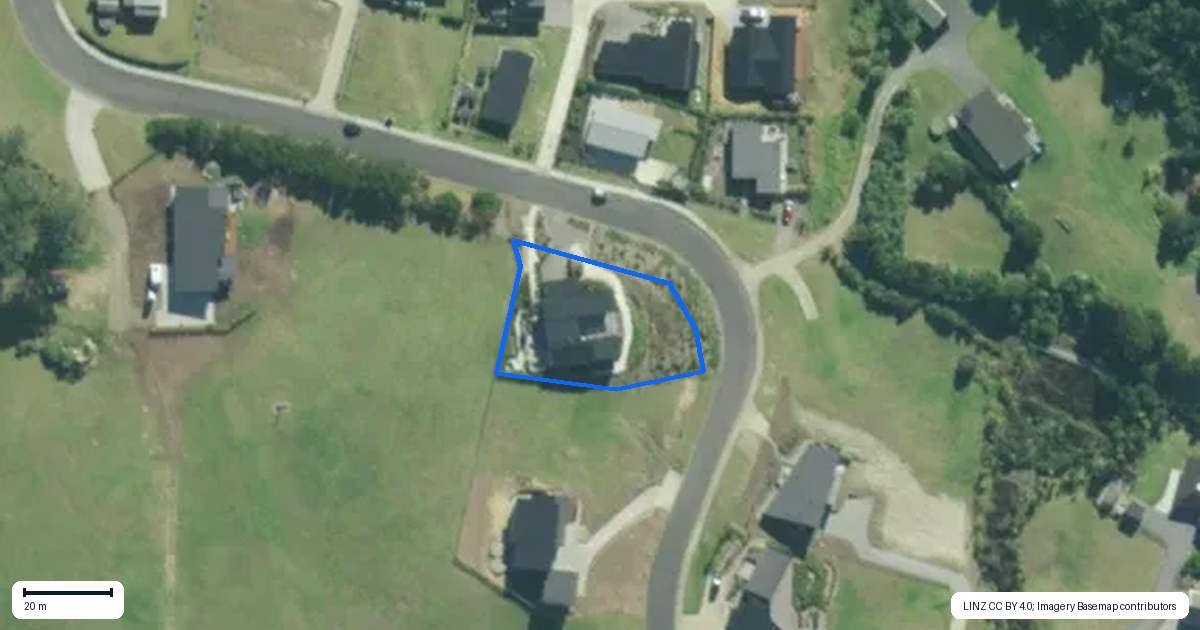 Property context map for 28 Jordan Street, Mangawhai Heads, Mangawhai