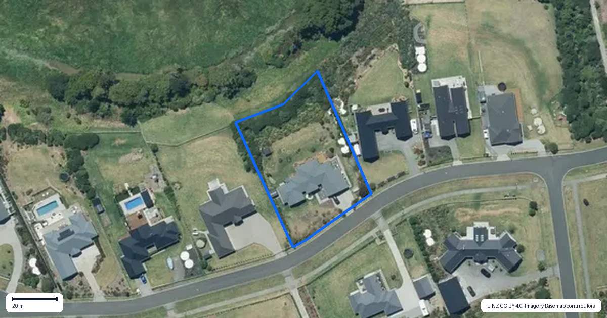 Property context map for 28 Awatiro Drive, Kaukapakapa