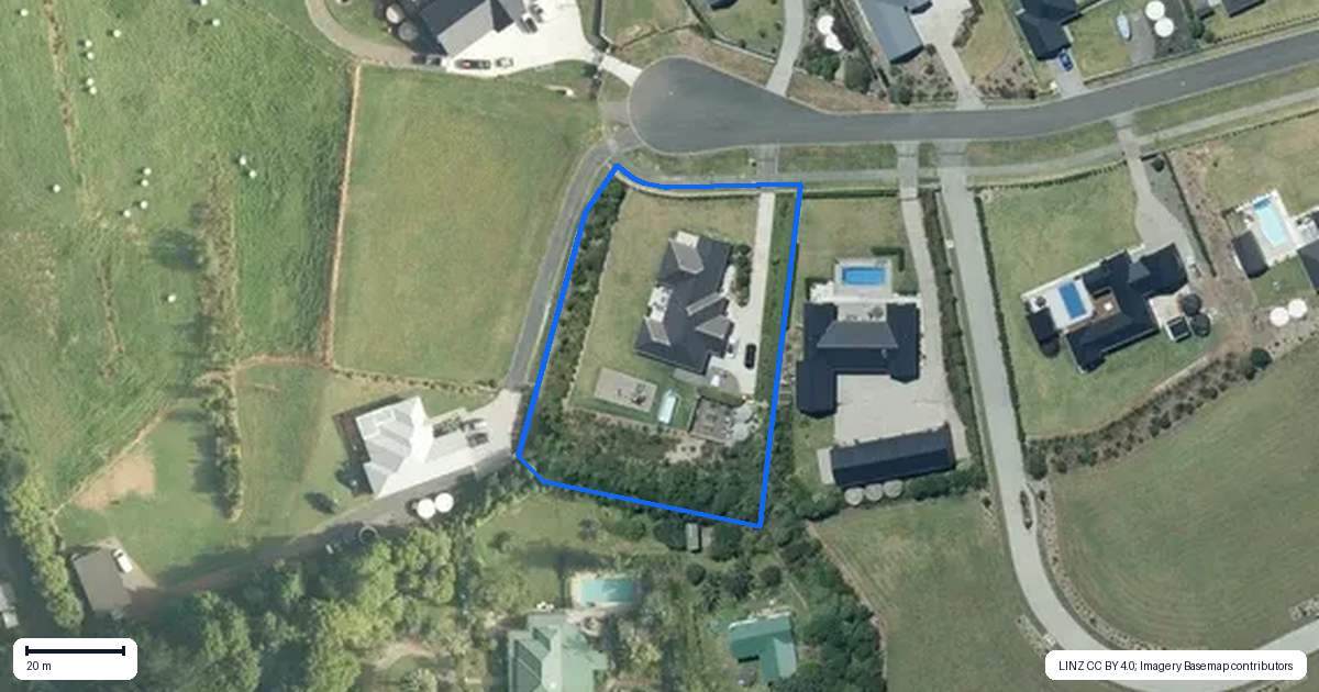 Property context map for 41 Awatiro Drive, Kaukapakapa