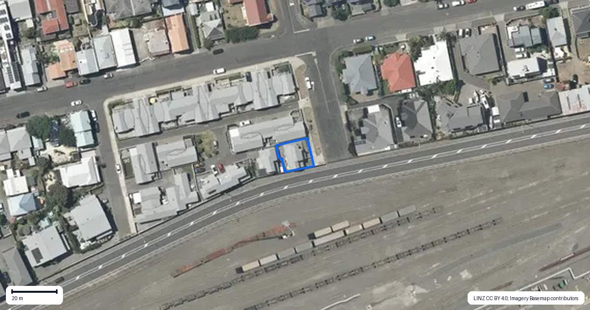 Property context map for 15 MacAulay Street, Ahuriri, Napier