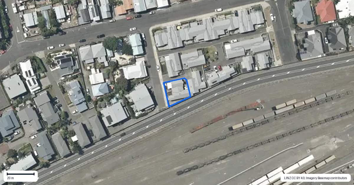 Property context map for 5 Winston Lane, Ahuriri, Napier