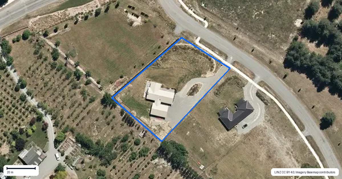 Property context map for 2A Temple Drive, Twizel