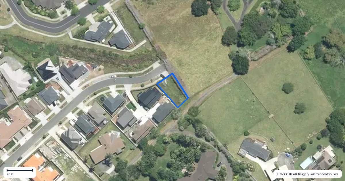 Property context map for 27 Francesco Drive, Karaka, Papakura