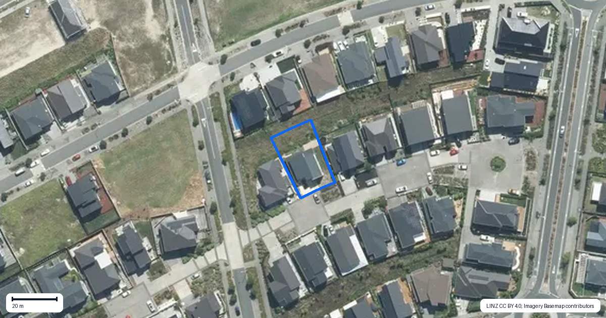 Property context map for 12 Hopetea Street, Long Bay, Auckland