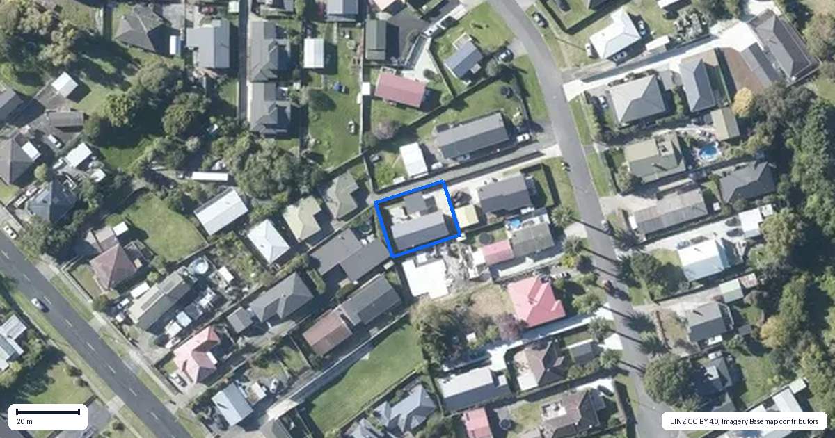 Property context map for 17A Mellsop Avenue, Waiuku