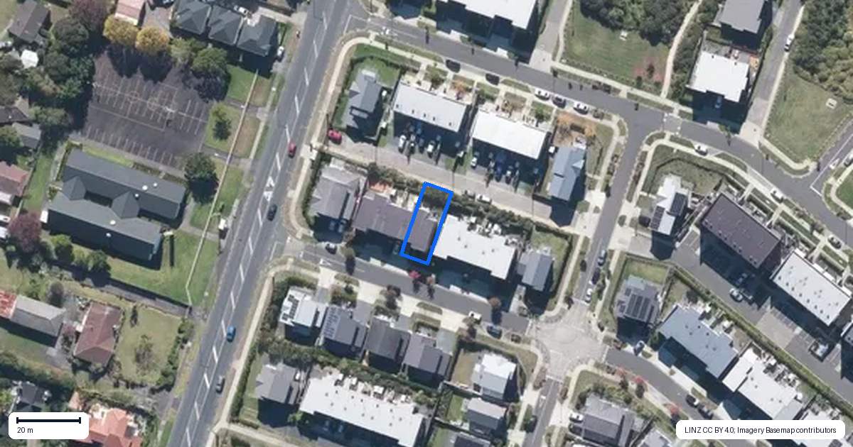 Property context map for 9 Ambar Ridge Avenue, Massey, Auckland